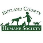 rutland county humane society's logo with a girl and animals